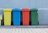 Rotating Rubbish Bins