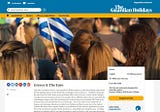 The neocolonial gaze in Guardian’s attempt to make money with a tour of Greece’s refugees and poor