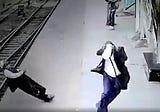 VIDEO: Indian Railways TTE Electrocuted When Live Wire Falls @Kharagpur Railway Station