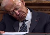 No, Biden Didn’t Fall Asleep at a Press Conference