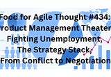 Food for Agile Thought #434: Product Management Theater, Fighting Unemployment, The Strategy Stack…