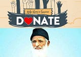 Collecting Funds for the renowned Edhi Foundation