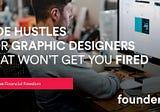 Side hustles for graphic designers that won’t get you fired