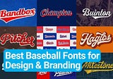 Top 7 Baseball Fonts For Knock-out Design