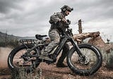 The military also use electric bicycles