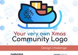 🌲🧑‍🎄The DAO Labs topluluğu Noel temalı logo ☃️🌲