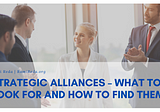 Rami Reda on Strategic Alliances — What to Look For and How to Find Them | Ontario, Cana