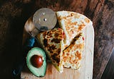 Easy Chicken & Cheese Quesadillas