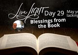 Blessing — Day 29 — Livecast — May you never be lacking in zeal