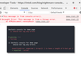 Javascript: how to handle errors