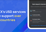 XREX Exchange Supports USD Deposits and Withdrawals in 177 Countries