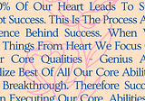 Giving 100% Of Our Heart Leads To Sure Shot Success