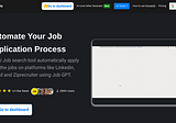 I tested lazyapply, the bot that applies to jobs automatically