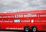 Remember The Big Red Bus And What It Said On The Side Of It?
