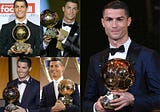 Ronaldo co may qua bong vang trong su nghiep