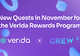 Verida Rewards Program Winners Announced and New Quests in November