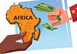 Increasing Chinese debt on the African countries.