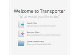 Destaque do AppCenter: Transporter