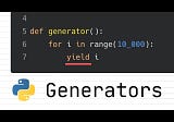 Python — Iterators and Generators