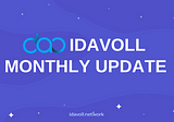IDAVOLL DAO Monthly Newsletter- APRIL