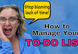 It’s not Time’s fault! How to get through your leadership to-do list