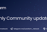 Monthly Community update #3