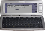 A Weekend AI Project: Running a 7B Large Language Model on a Nokia 9500 from 2004