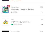 Soundcloud vs. Spotify: UI/UX of Song Lists