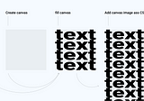 Make text pattern background with canvas