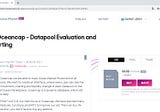 OceanDAO proposal: DFR — Decentralized File Rating by Oceancap
