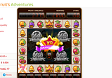 Try out FRUIT slots with up to 288x payback $$$