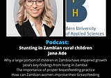 Stunting in Zambian rural children
