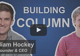 My Fireside Chat w/ Plaid Founder, William Hockey on Building Column