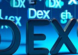 Who leads the DEX space?