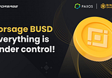 Forsage BUSD — Everything is Under Control!