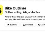 Review of Bike Outliner — The Smoothest Brainstorming Tool
