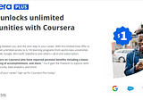 Get your first month of Coursera Plus for $1 — Valid until 21st September