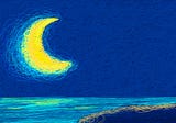 Night 1: When the ocean meets the moon