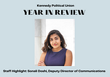 Staff Highlight: Sonali Doshi, Deputy Director of Communications