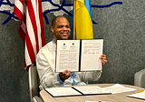 Dallas Mayor Eric L. Johnson Signs Friendship Agreement with Kharkiv, Ukraine