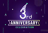 Celebrating Three Years of Enhancing the Crypto Experience for Users Worldwide!