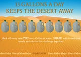 13 Gallons a Day Challange