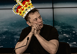 Elon Musk gives his Little Emperor center stage