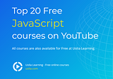 20 best courses to learn JavaScript on YouTube