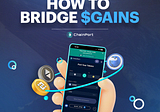 🌉 How to Bridge $GAINS from Ethereum to BNB Chain with ChainPort