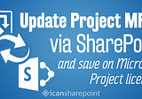 Configuring your new SharePoint–Project plan