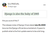 📆 When Was Django Born? [Research Tutorial]
