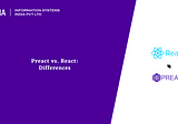 Preact vs. React: Differences 2024 : Aalpha