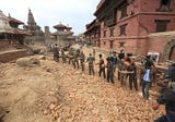 Drone shows earthquake damage as agencies rush to rescue victims in Nepal
