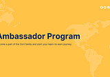 Join the Oort Ambassador Program and Help Shape the Future of Web3